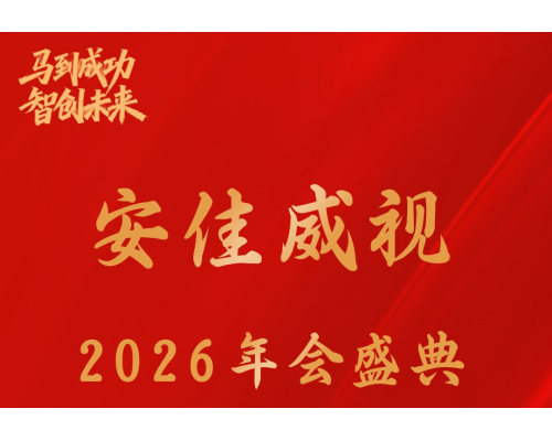 安佳威视2026年度盛典圆满收官！高光时刻燃爆全场，同心再启新征程！